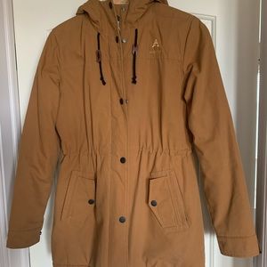 WOODS UTILITY JACKET- Color Camel Size: M